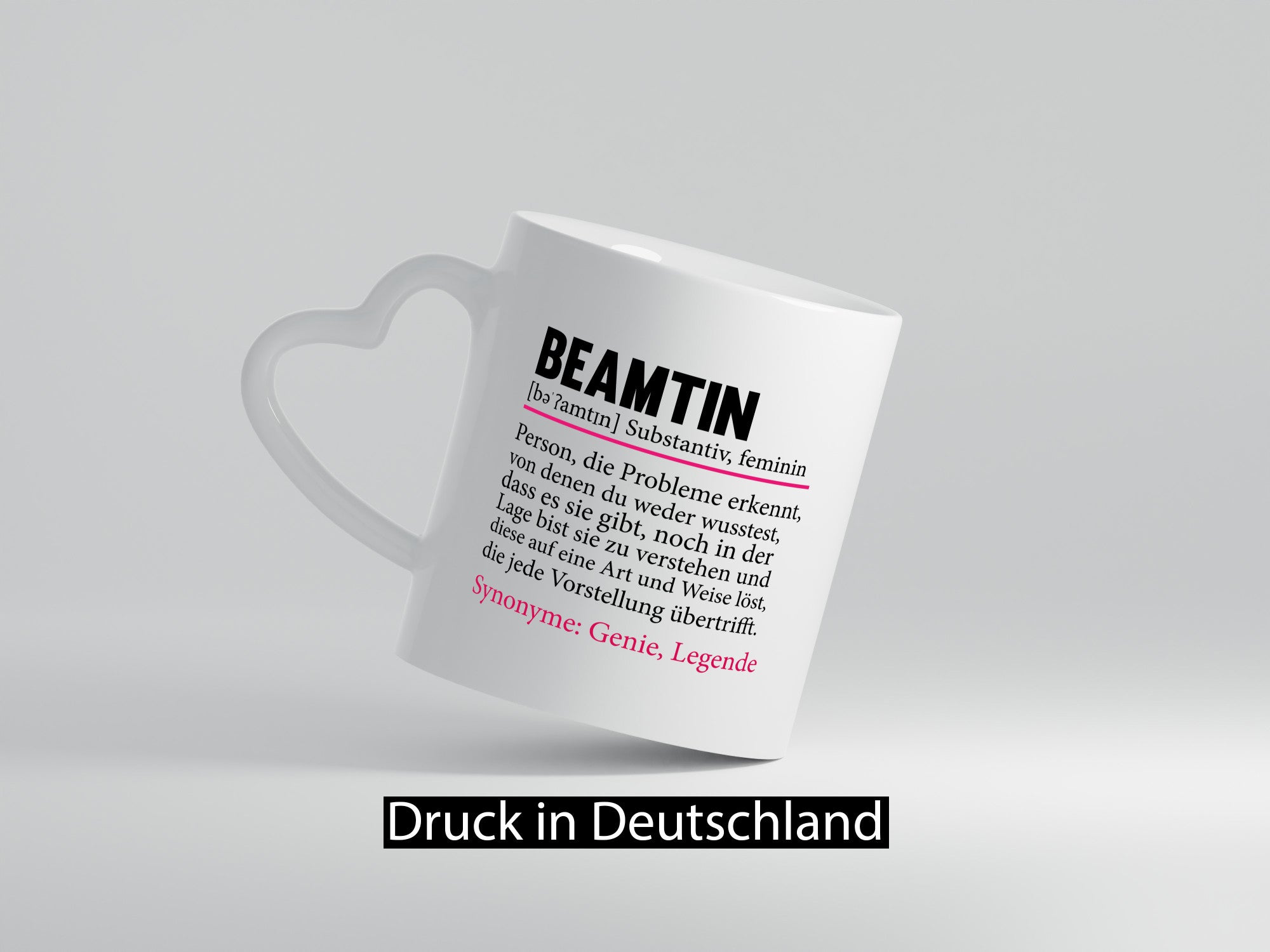 Beamtin | Beruf Verbeamtung Öffentlicher Dienst Geschenk Arbeit Kollegen Büro