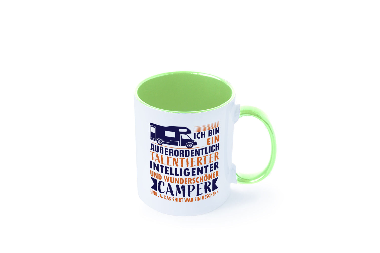 Talentierter | Intelligenter Wunderschöner Camper lustiger Spruch Geschenk