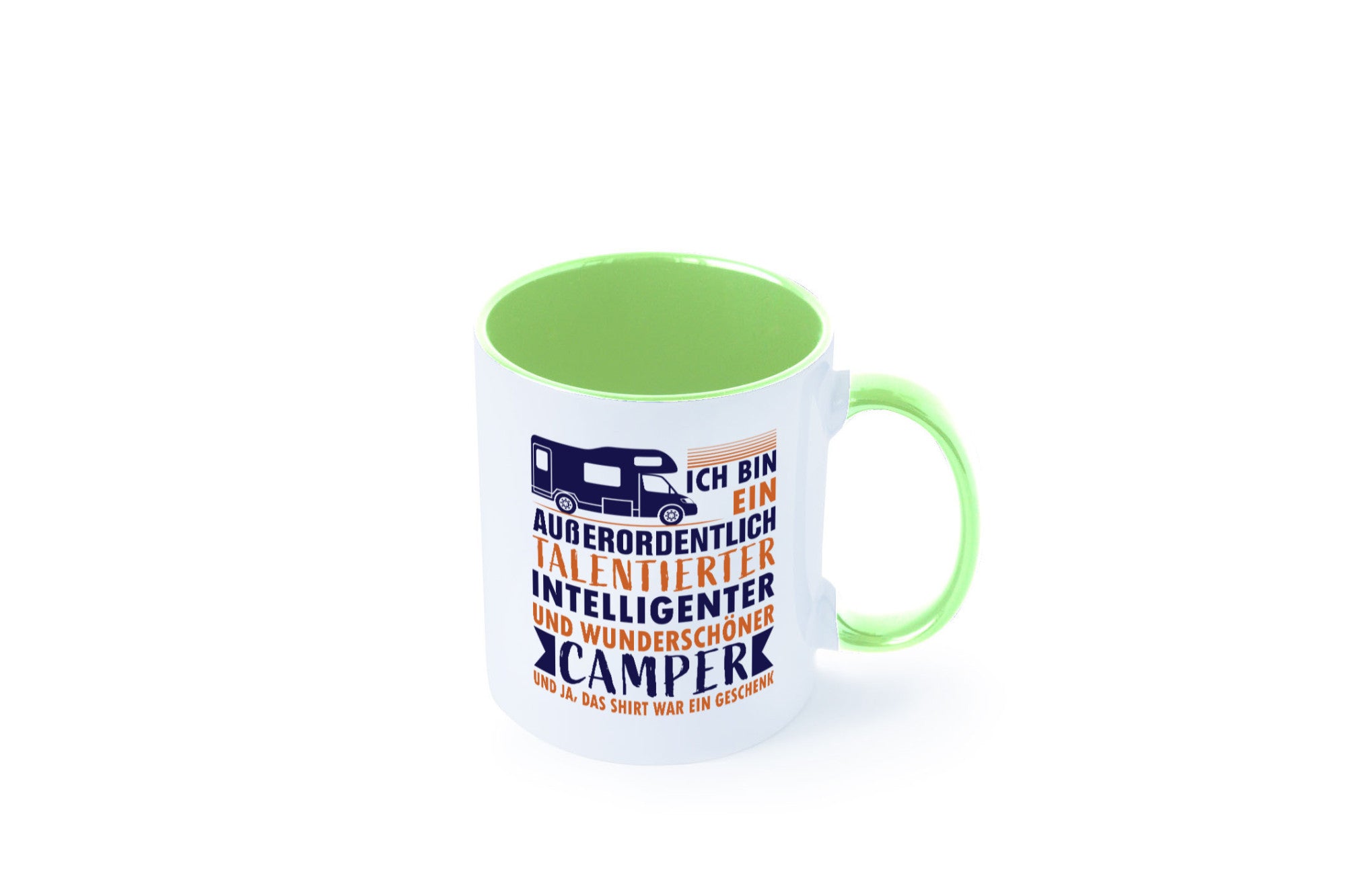 Talentierter | Intelligenter Wunderschöner Camper lustiger Spruch Geschenk