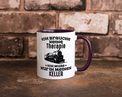 Modeleisenbahn | Hobby eisenbahn Zug lustiger Spruch Geschenk Humor Tasse