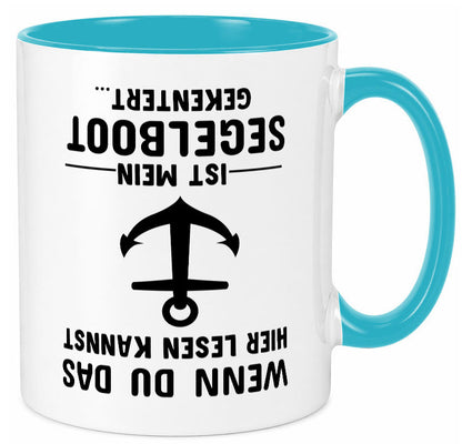 Segler Tasse | Segelboot Humor Kapitän Spruch Witz Geschenkidee