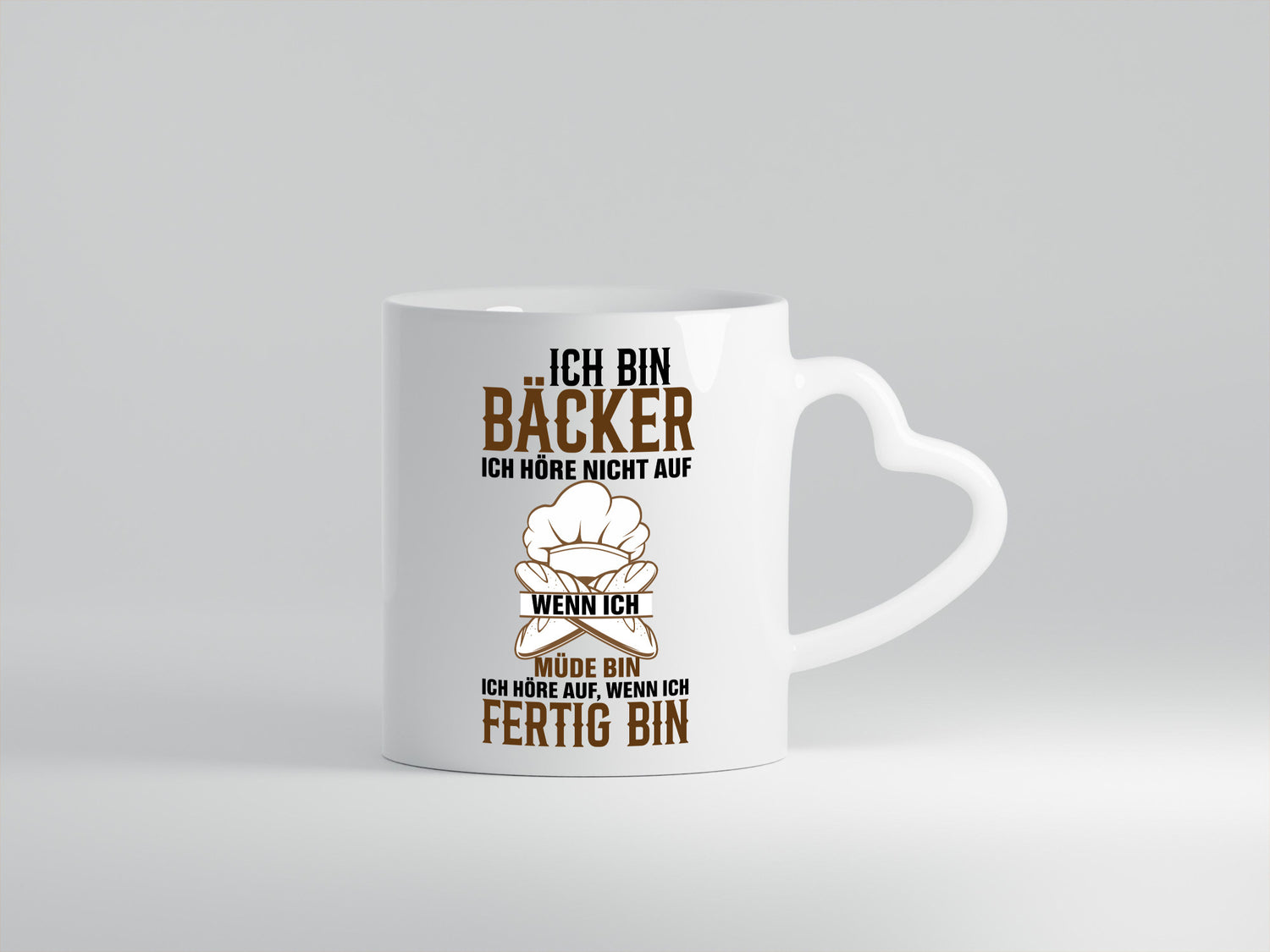 Bäcker hören nicht auf zu Backen Geschenkidee Humor Tasse