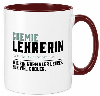 Chemielehrerin | Lehrerin Unterricht Lieblingslehrerin Geschenk Humor Tasse