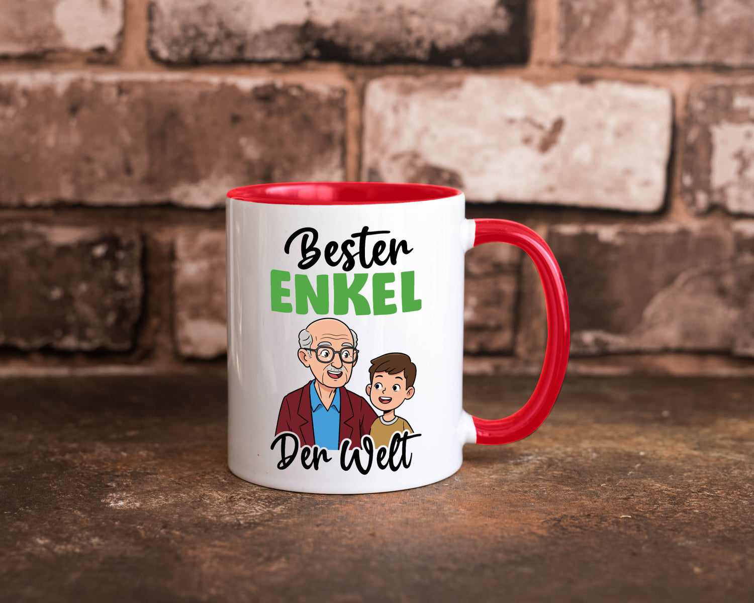 Bester Enkel | Großmutter Großvater Oma Opa lustiger Spruch Geschenk Familie