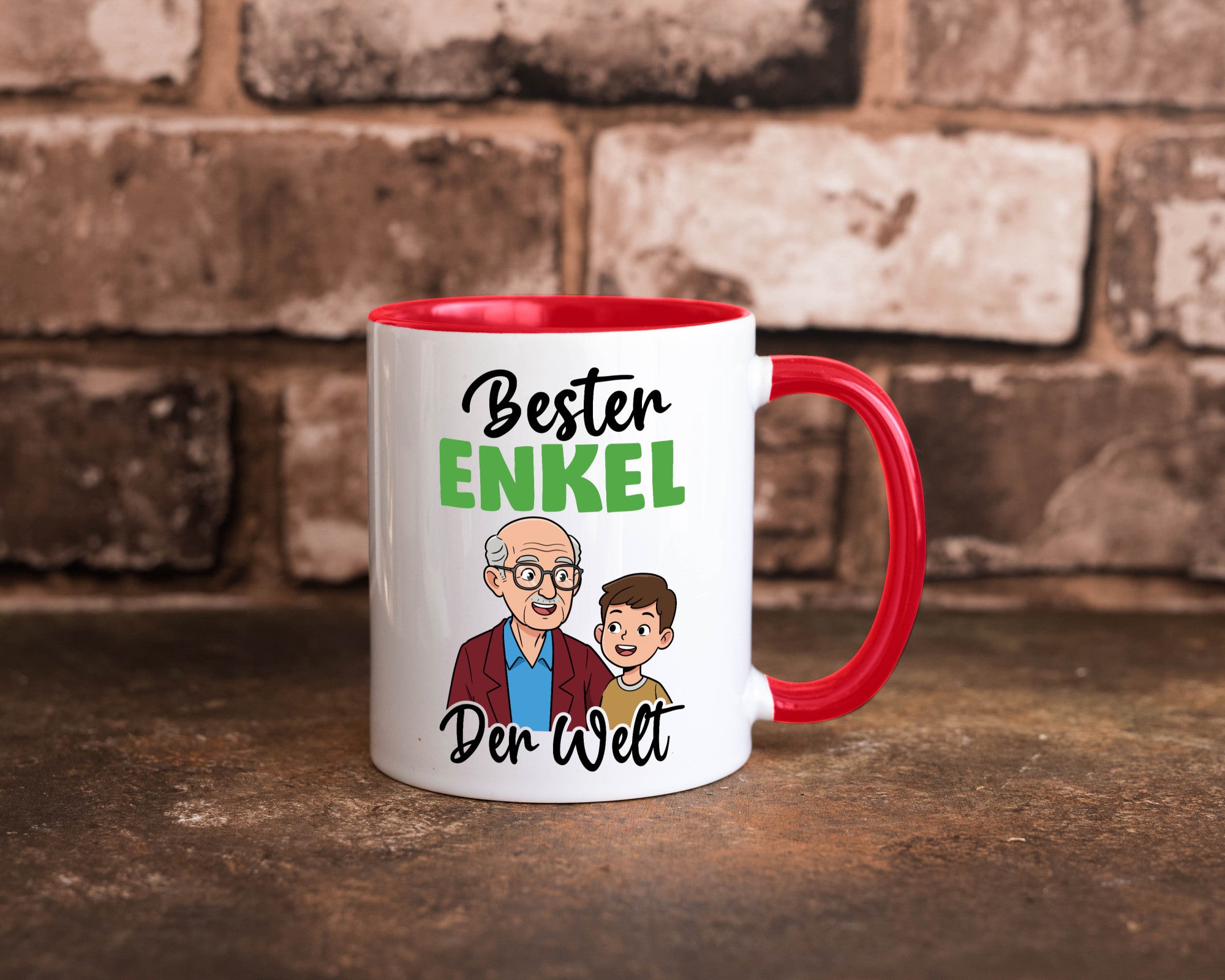 Bester Enkel | Großmutter Großvater Oma Opa lustiger Spruch Geschenk Familie