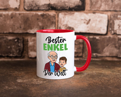 Bester Enkel | Großmutter Großvater Oma Opa lustiger Spruch Geschenk Familie