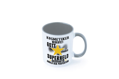 Bedeutung von Kosmetiker | Kosmetik Stylist Visagist Geschenkidee Humor Tasse