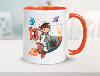 13. Geburtstag | 13 Jahre Astronaut Weltraum lustiger Spruch Geschenk