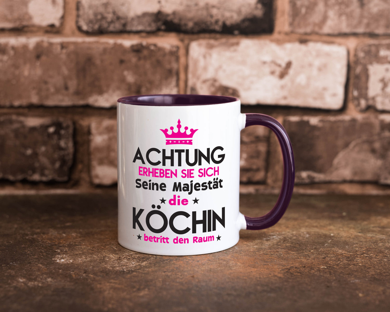 Seine Majestät Köchin | Chefköchin Chefkoch Humor Arbeit Kollegen Büro