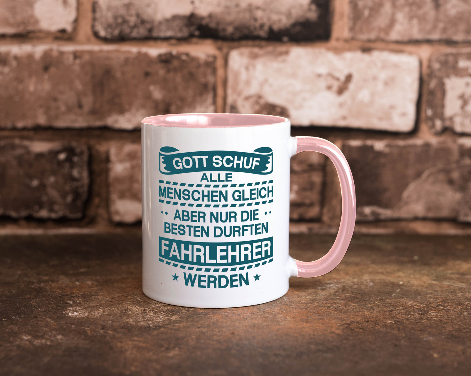 Alle Menschen gleich, die Besten sind Fahrlehrer | Sterne Humor Geschenkidee