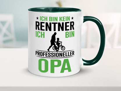 Ich bin kein renter Profesioneller Opa | Großvater Humor Familie Geschenkidee