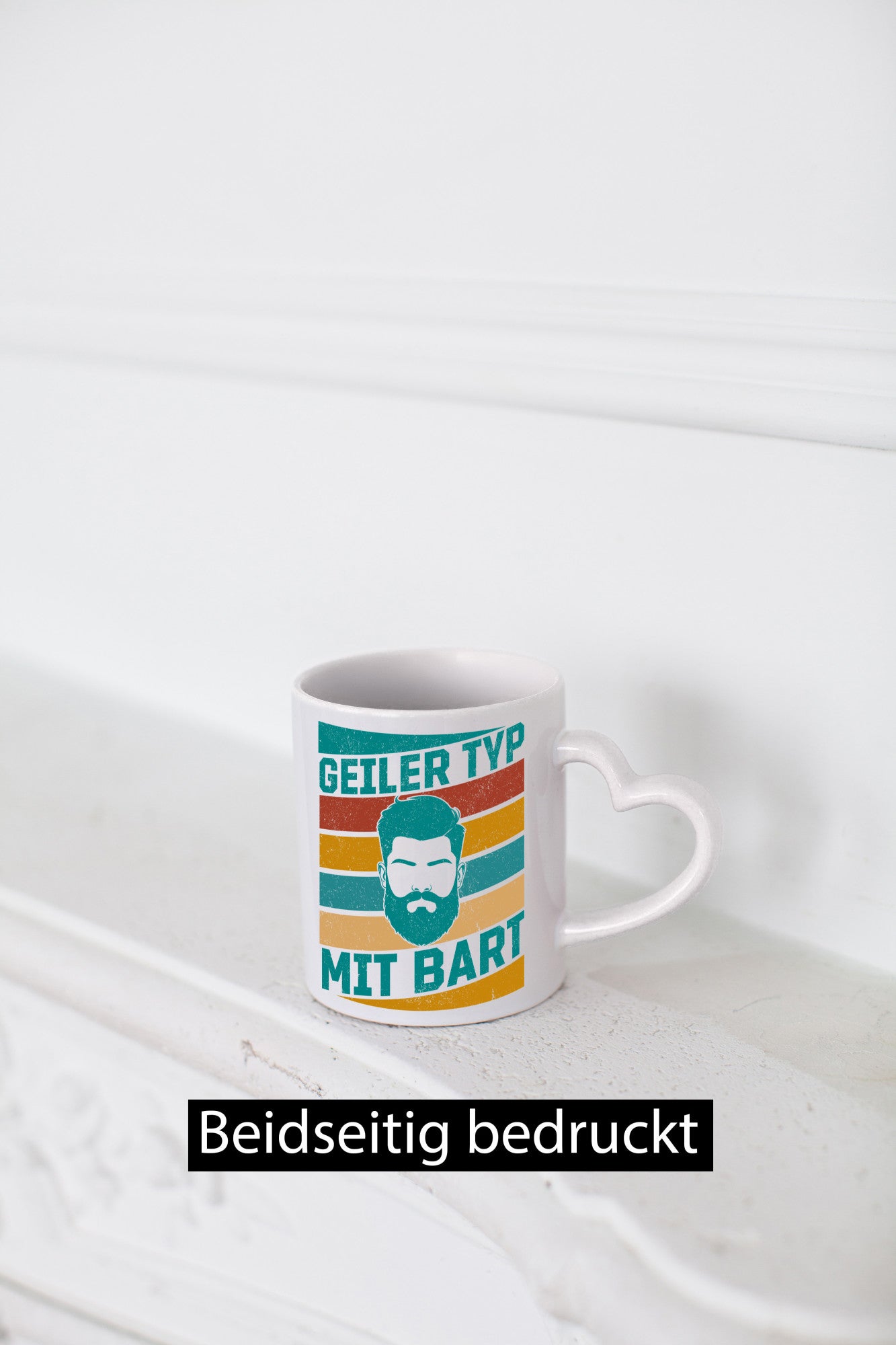 Geiler Typ mit Bart | Bartträger lustig Humor Geschenkidee Geschenk Tasse
