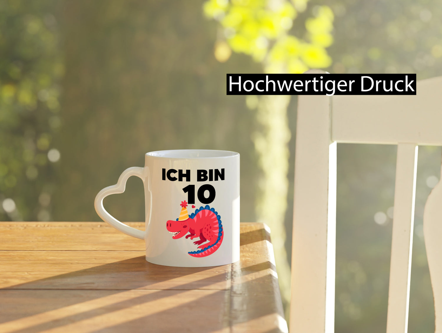 10. Geburtstag | Dino Dinosaurier 10 Jahre lustiger Spruch Geschenk