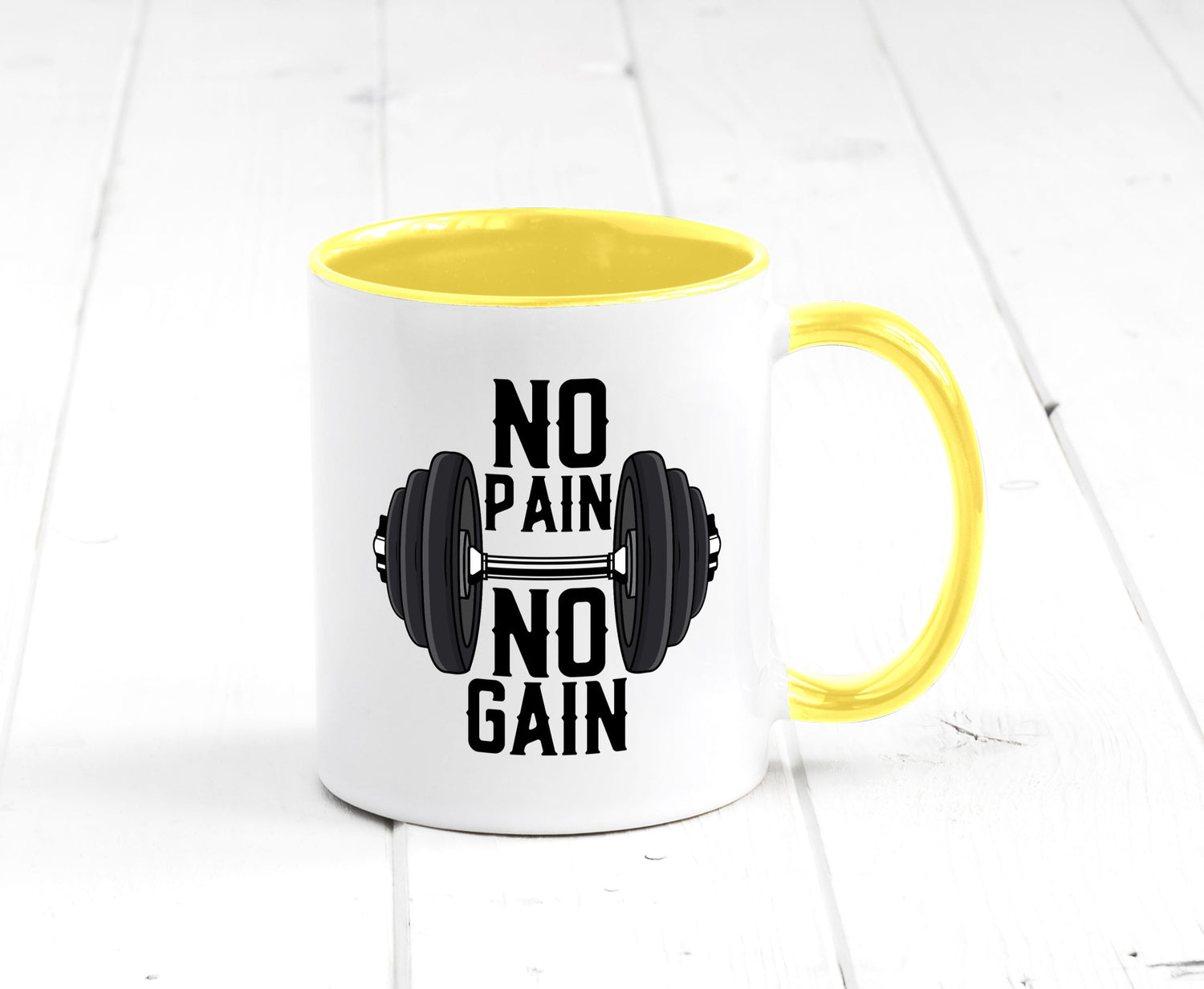 No Pain Gain | Training Motivation Fitness Pumpen lustig Humor Geschenkidee