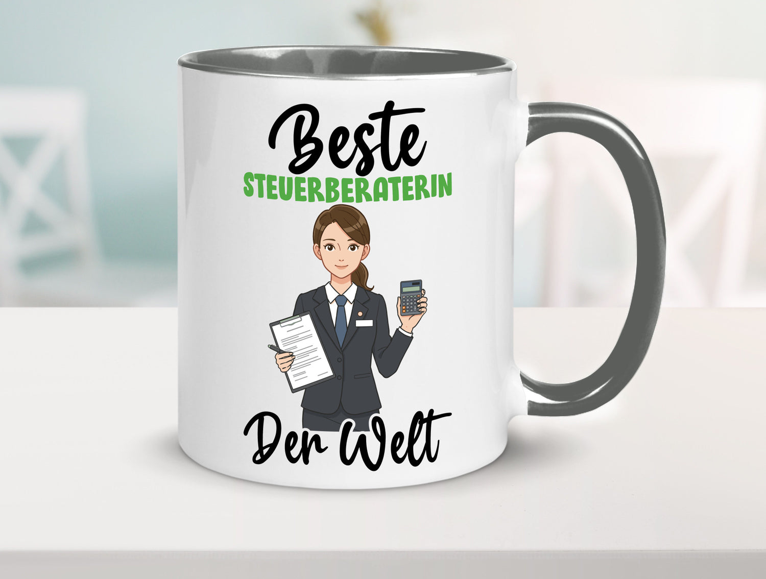 Beste Steuerberaterin | Steuer Beratung v2 Geschenkidee Humor Tasse