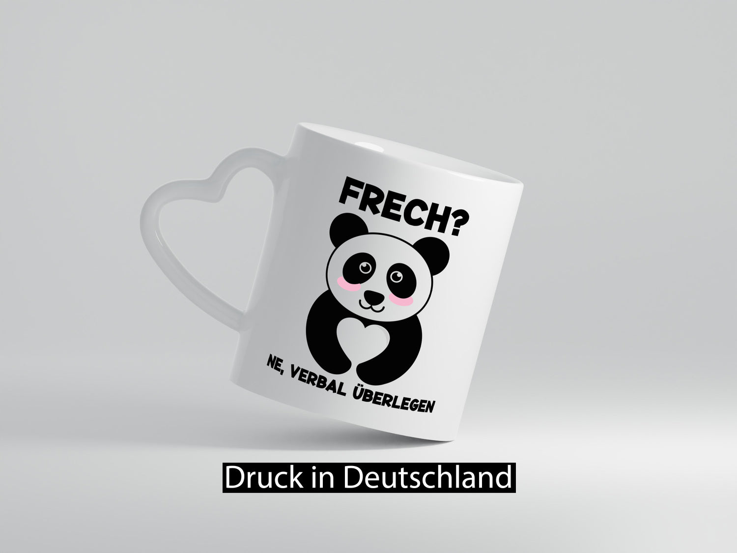 Frech | Verbal überlegen süßer Pandabär kecker Spruch lustiger Geschenk Humor