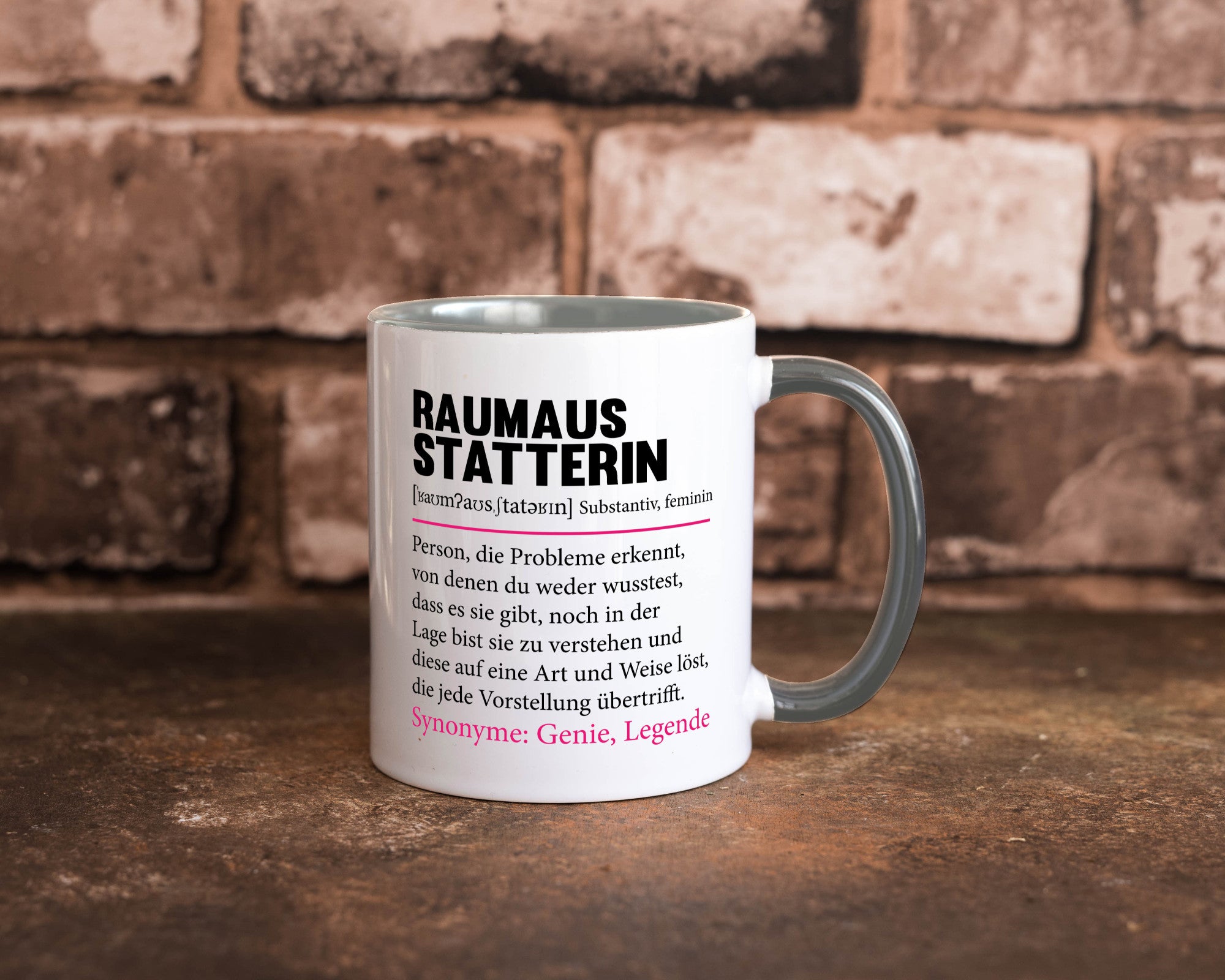 Raumausstatterin | Wohn Ausstatterin Beruf Humor Geschenk Arbeit Kollegen Büro