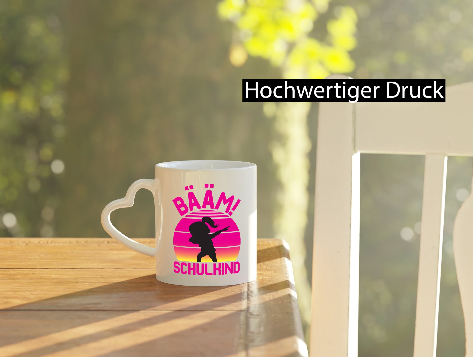 Bääm Schulkind | Einschuldung Schulanfang Geschenkidee Humor Tasse