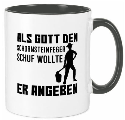 Schornsteinfeger | Kaminkehrer Tasse Spruch Humor lustiger Geschenk Geschenkidee