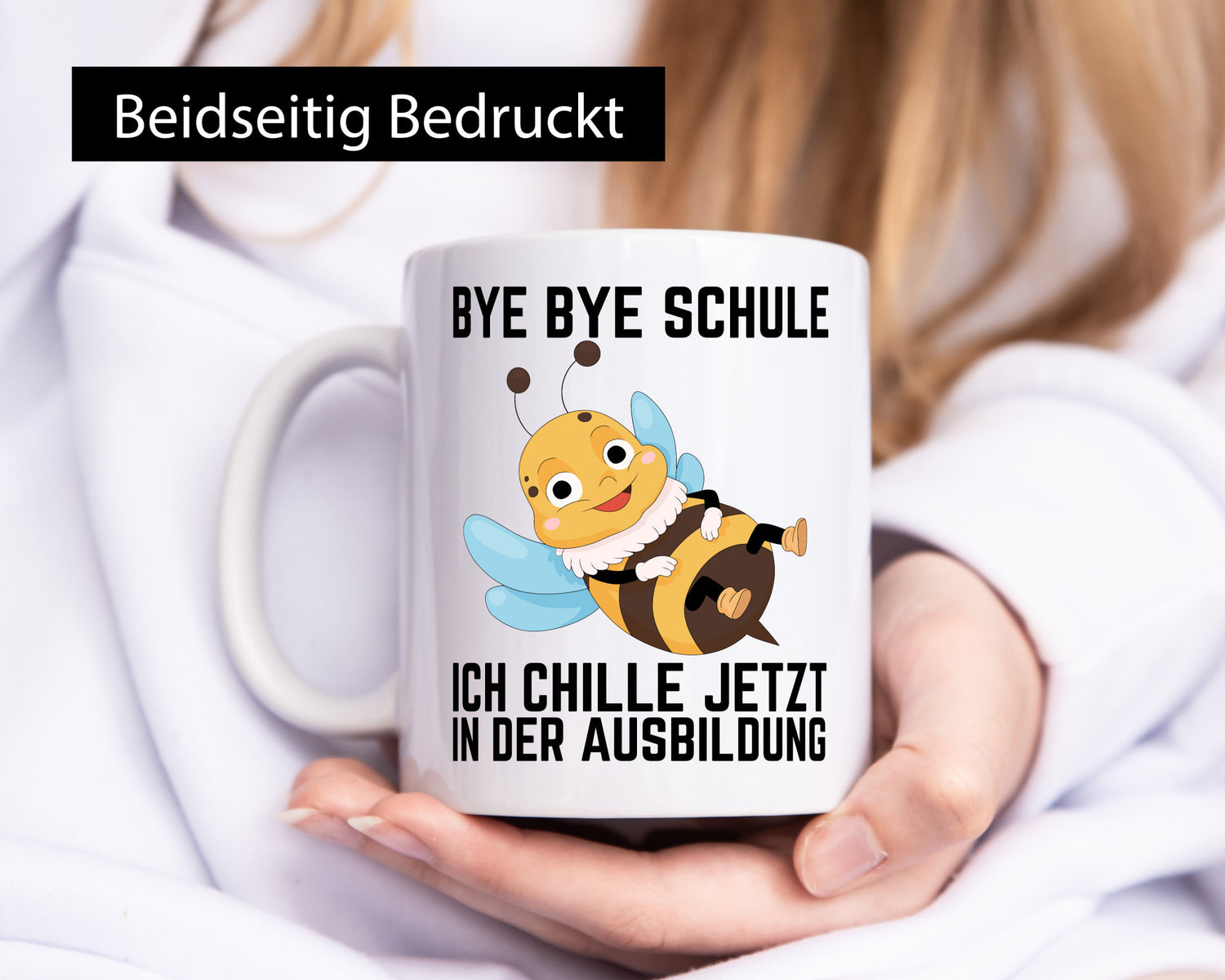 Bye Schule ich chill jetzt in der Ausbildung | Hauptschule Humor Geschenkidee