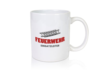 Feuerwehr Einsatzleiter | Feuerwehrmann Feuerwehrfahrzeug lustig Humor