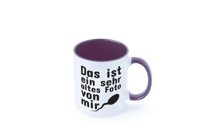 Sehr altes Foto von mir | lustige Tasse Männer Humor Geschenk Geschenkidee
