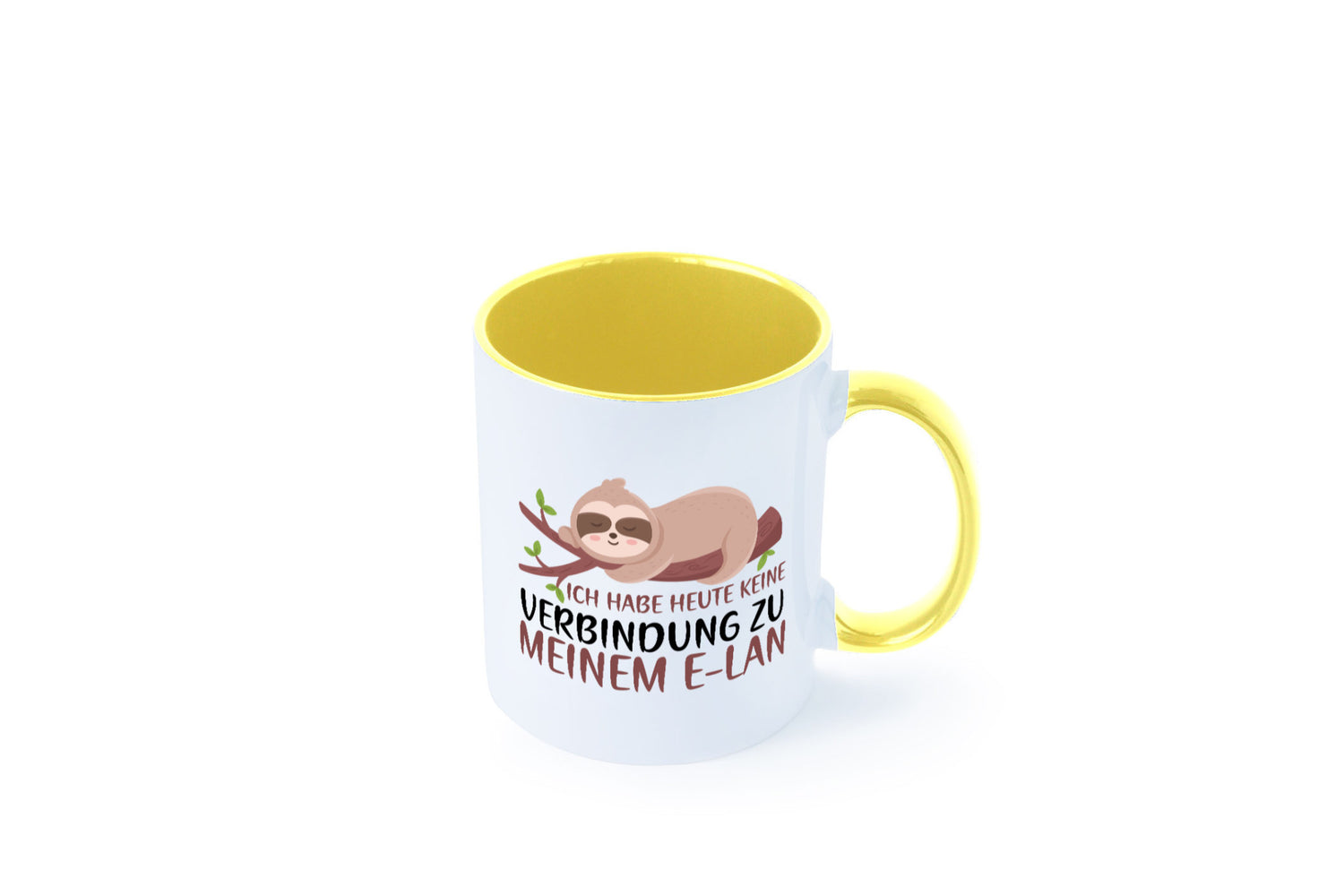 Verbindung zum Elan | WLAN Faultier Faulpelz Laufband Humor Tierliebhaber