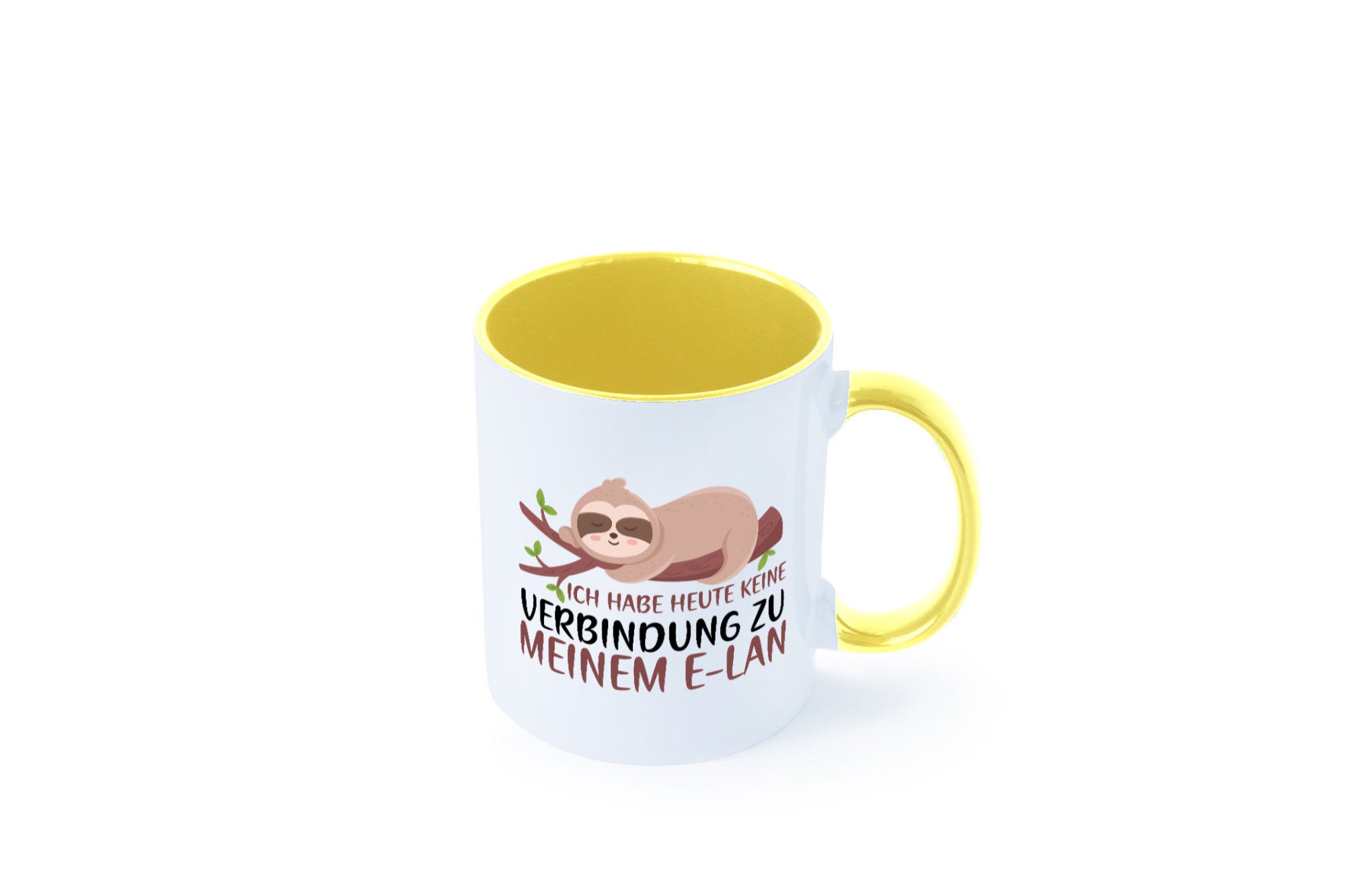 Verbindung zum Elan | WLAN Faultier Faulpelz Laufband Humor Tierliebhaber
