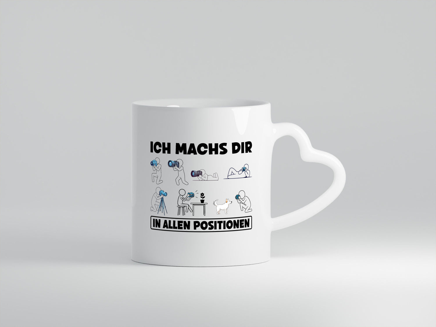 Ich machs dir in allen Positionen | Fotograf Fotografie v2 lustiger Spruch