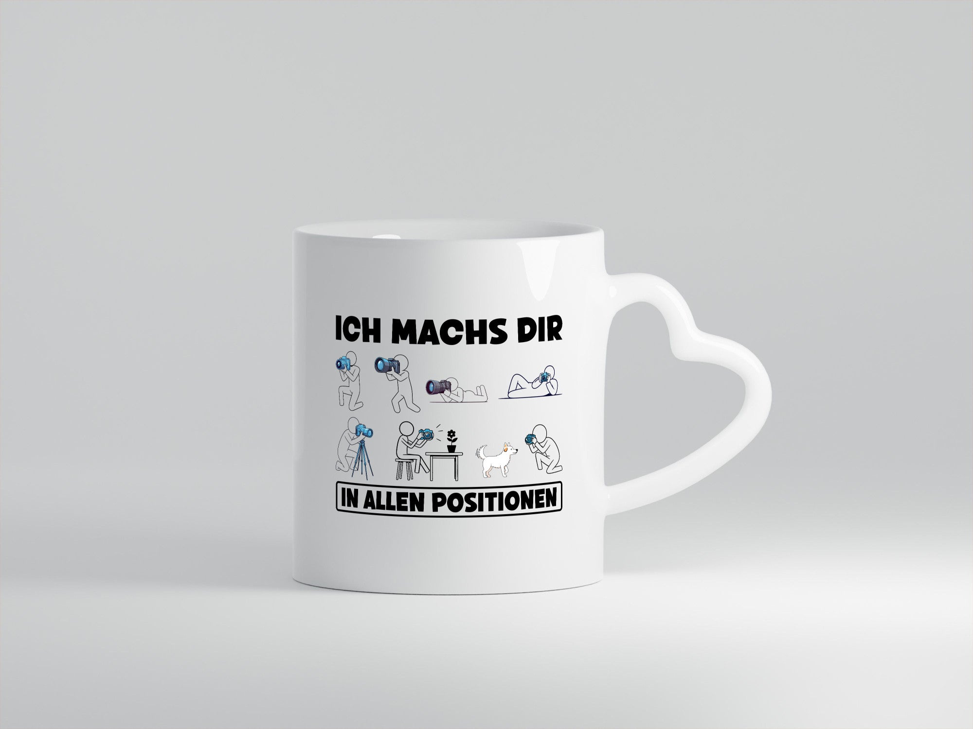 Ich machs dir in allen Positionen | Fotograf Fotografie v2 lustiger Spruch
