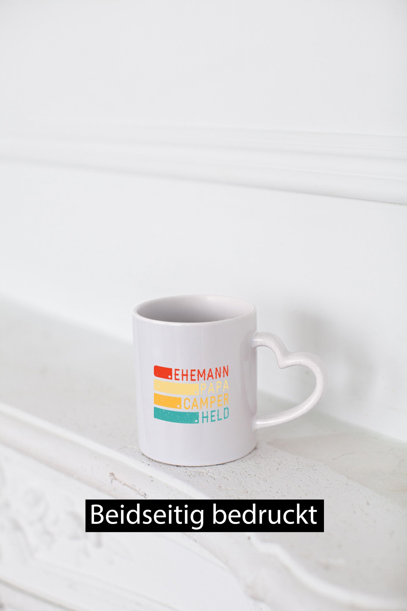 Ehemann | Papa Camper Held Camping Natur Humor Geschenkidee Tasse