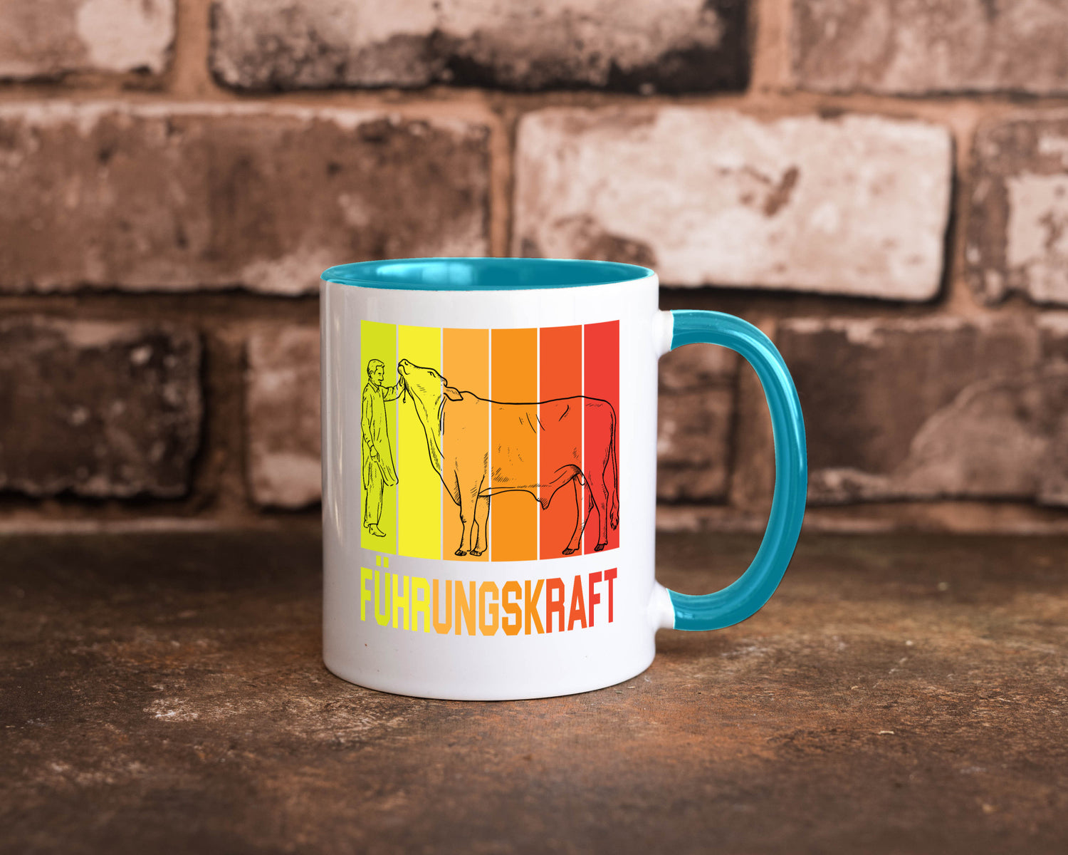 Führungskraft | Farmer Bauernhof lustig Humor Geschenkidee Geschenk Tasse