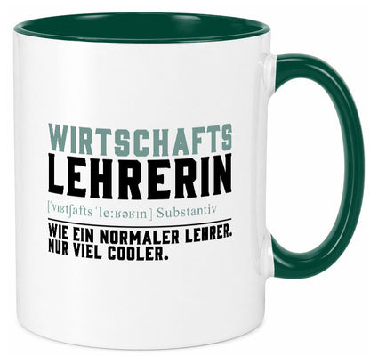 Wirtschaftslehrerin | Unterricht Lieblingslehrerin lustig Humor Geschenkidee