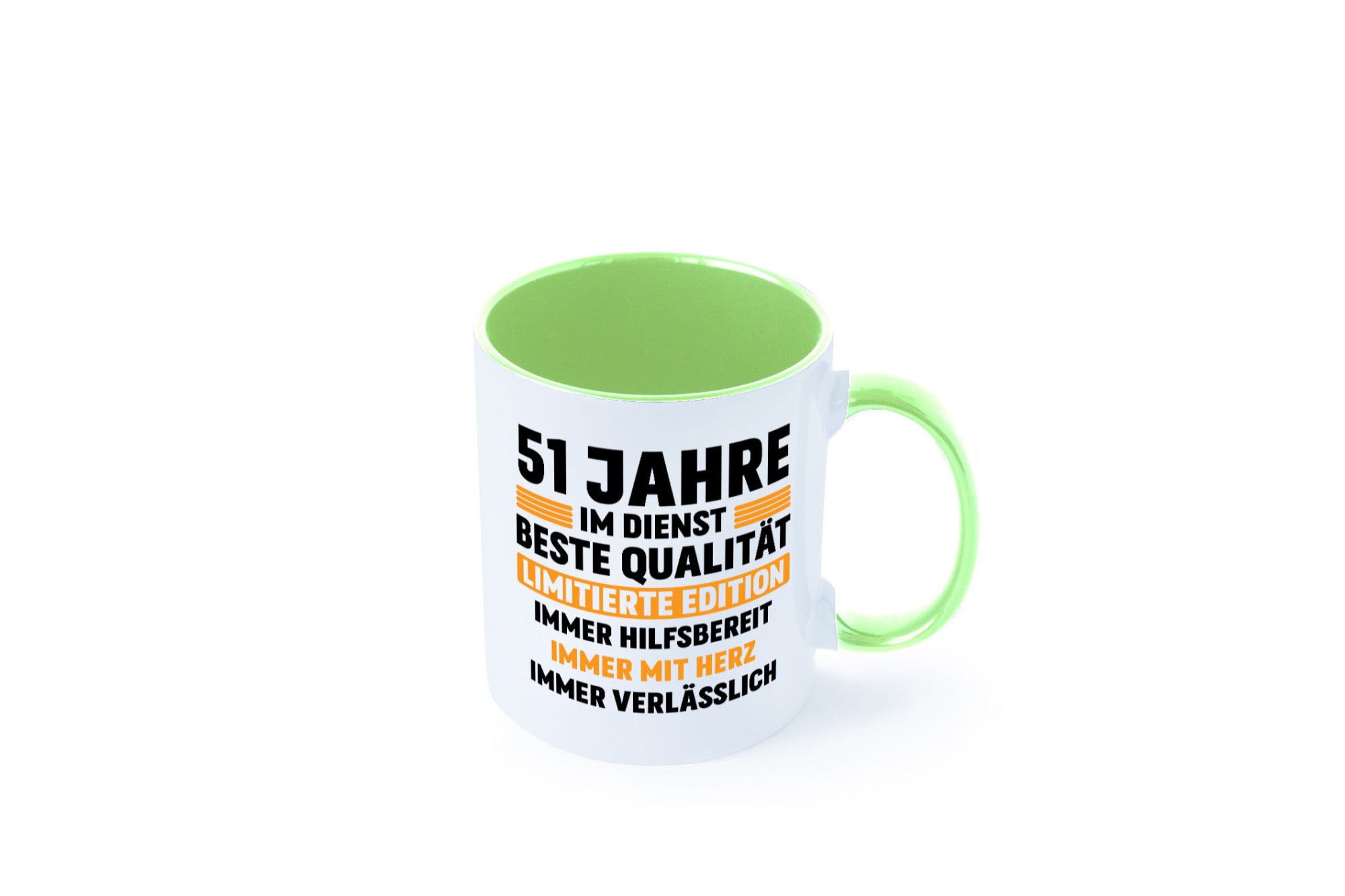51 Jahre im Dienst | Jubiläum Arbeit lustiger Spruch Geschenk Kollegen Büro