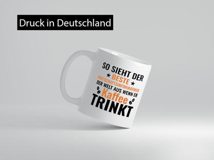 Kaffee trinkt: Wirtschaftsinformatiker | Informatik Humor Geschenkidee Tasse