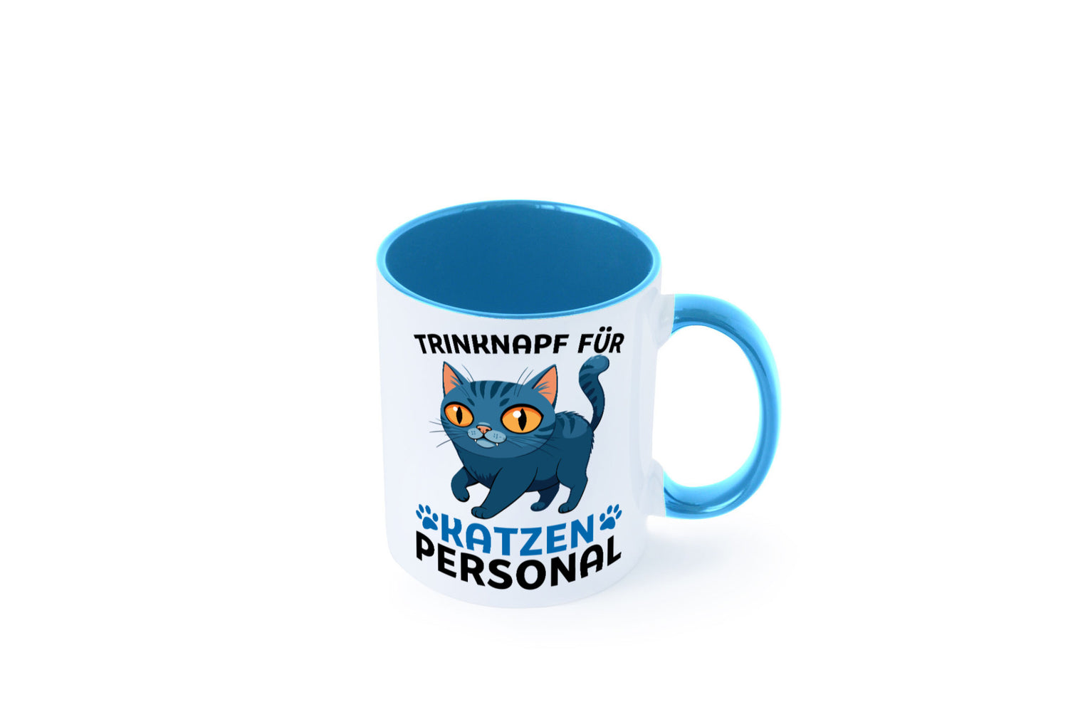 Katzen Personal | Katzenbesitzer Tasse Katze Humor vl2 Tierliebhaber