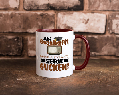 Abi Geschaft | Serie Gucken Bachlor Abitur Geschenk Humor Geschenkidee lustiger