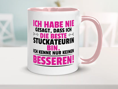 Keine Bessere Stuckateurin | Innenausbau lustiger Spruch Geschenk Humor