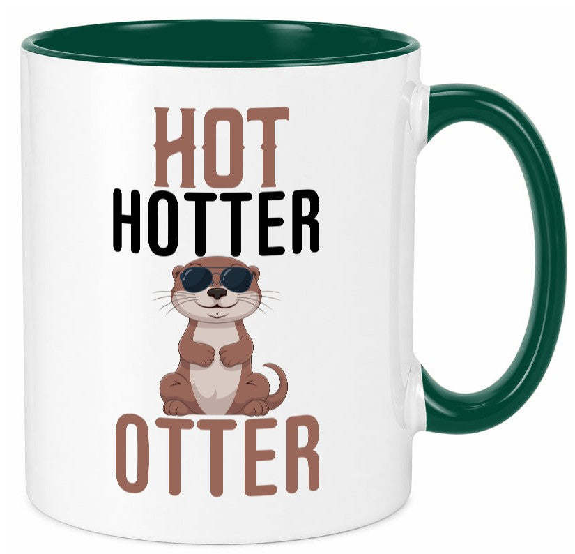 Lustiger Otter | Hot Wortwitz Sonnenbrille Tiercomic v2 Geschenkidee Tasse