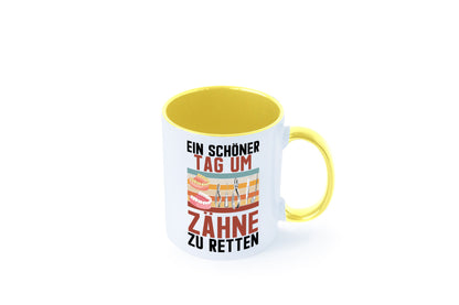 Ein schöner Tag um zähne zu retten | Zahnarzt Geschenk Humor Geschenkidee