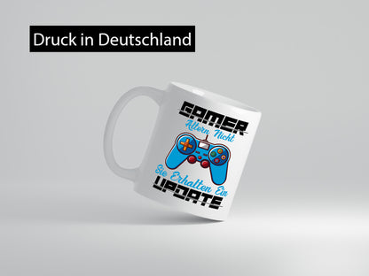Games altern nicht | Geburtstag Zocker Gaming lustig Geschenkidee Geschenk Tasse