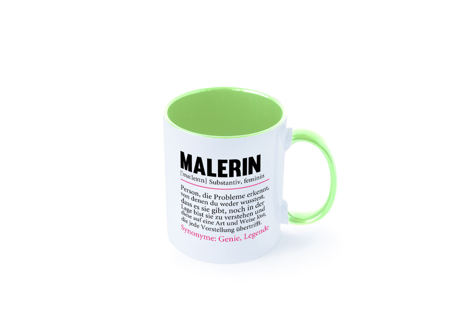 Malerin | Spruch Beruf lustig Malerinnen Humor Arbeit Kollegen Büro