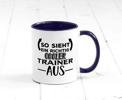Richtig guter Trainer | Spruch Tasse Personal lustiger Geschenk Humor