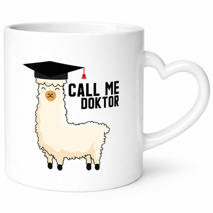 Call me Doktor | Lama Arzt Krankenhaus Abschluss Humor Geschenkidee Tasse