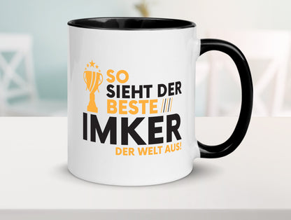 Der Weltbeste Imker | Imkerei lustiger Spruch Geschenk Humor Geschenkidee Tasse