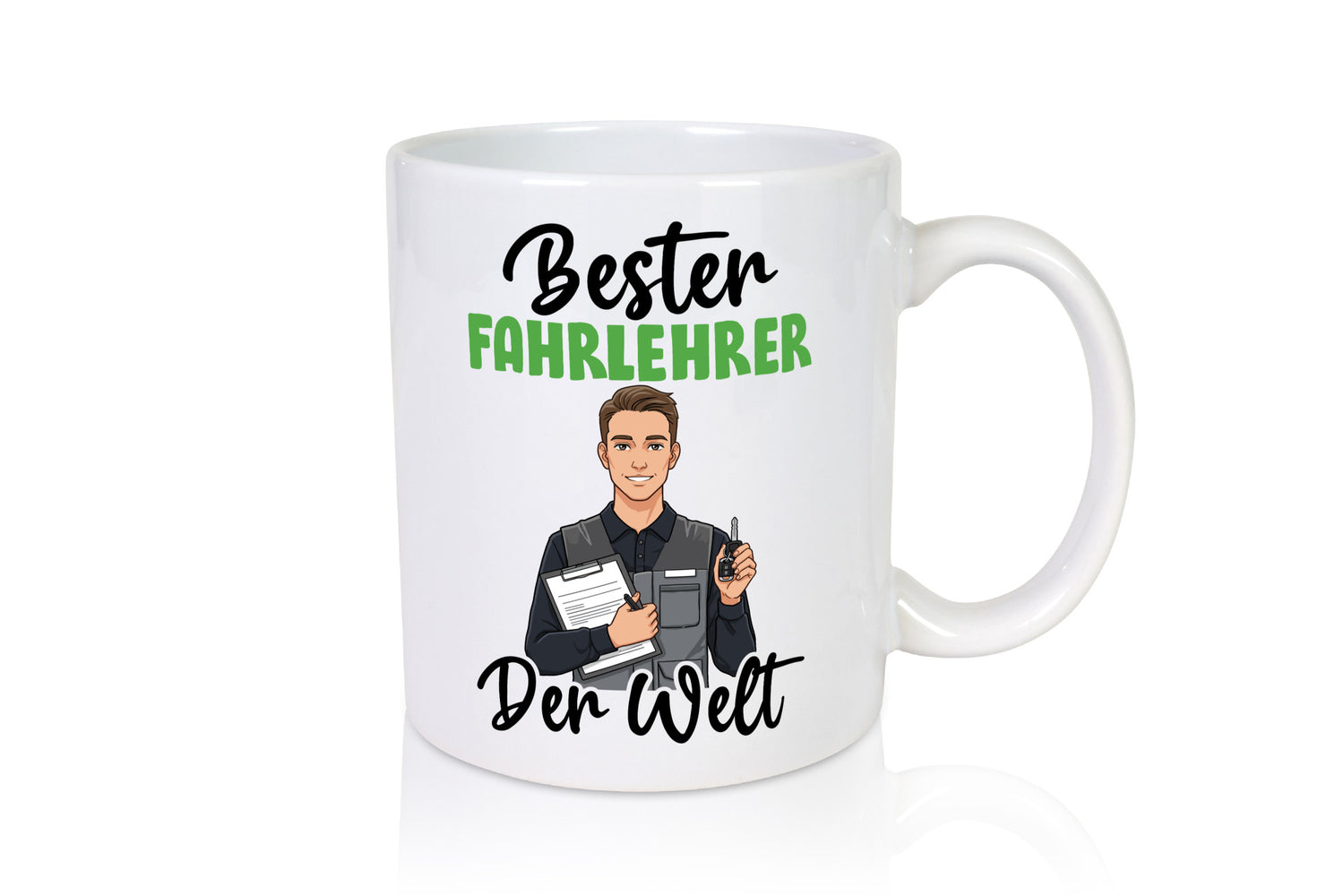 Bester Fahrlehrer | Fahrschule v2 Humor Geschenkidee Tasse