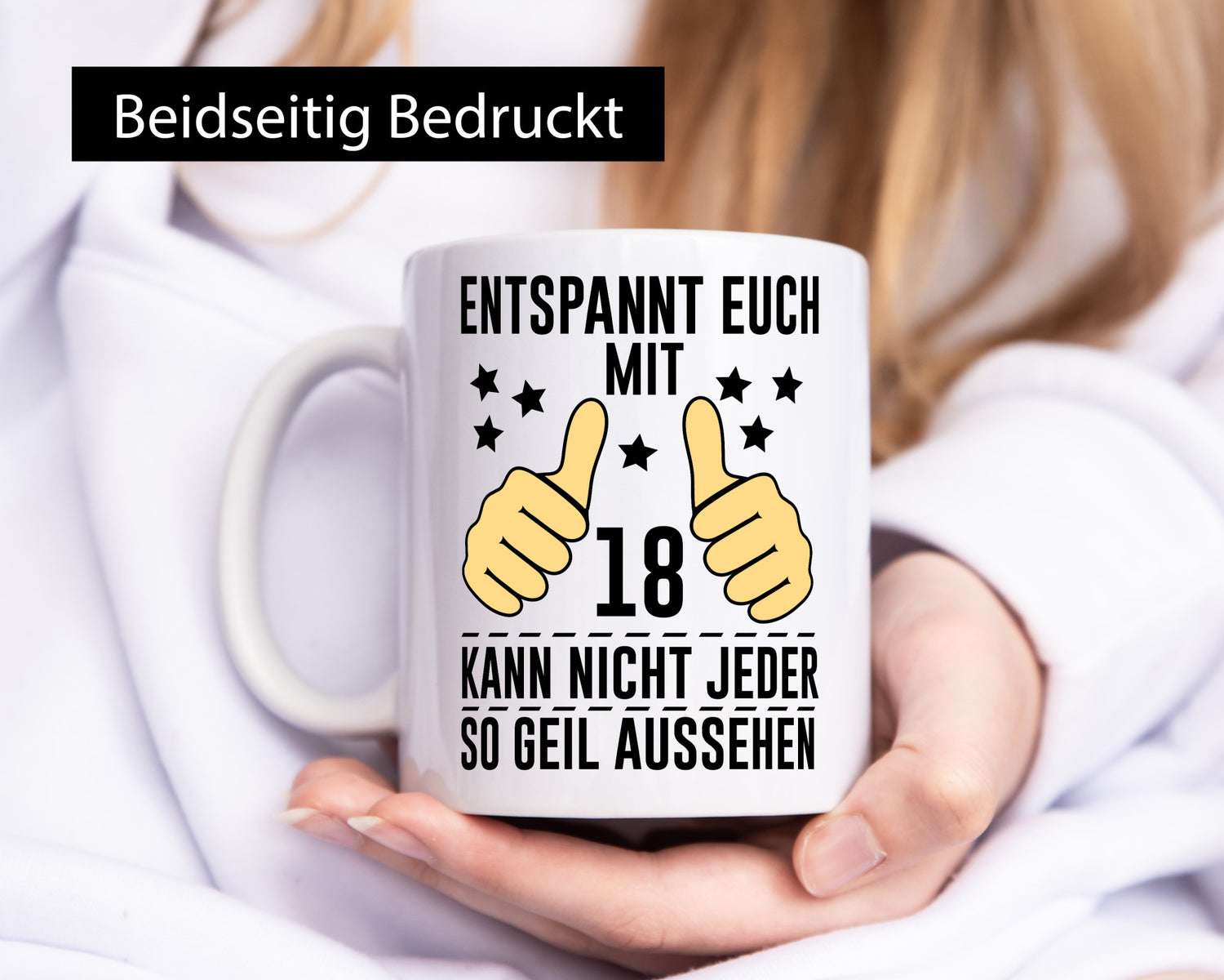 18. Geburtstag | 18 Jahre Geil aussehen Entspannt euch Geschenk Geschenkidee