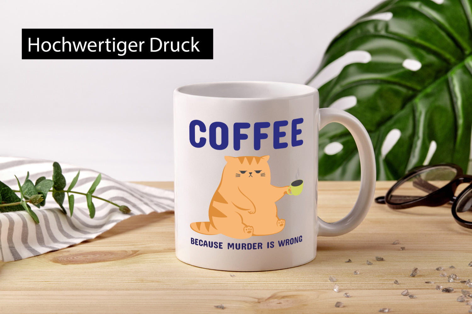 I need a Coffee Geschenk Humor Geschenkidee lustiger Spruch Tasse