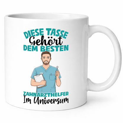 Im Universum: Zahnarzthelfer | Zahnmedizin Geschenk Humor Geschenkidee lustiger