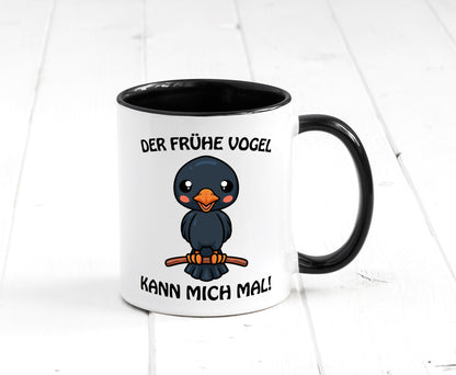Der Frühe Vogel Humor Geschenkidee Tasse